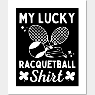 Racquetball Lucky Posters and Art